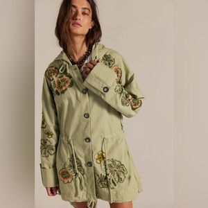 Free people We The Free Davy Jones Embroidered Parka